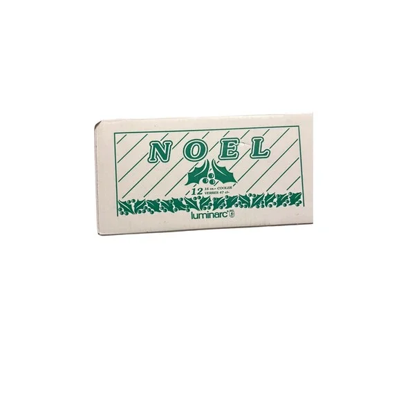 Christmas‎ Tree Tumbler Glasses Set of 12 Holiday Frosted Glassware - Picture 8 of 8